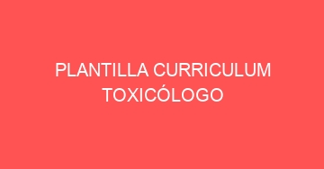 mejor plantilla curriculum
