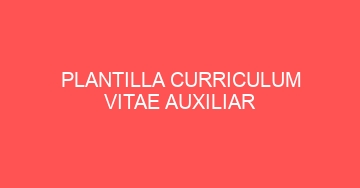 mejor plantilla curriculum vitae
